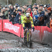 Wout van Aert genoot van zijn rentree