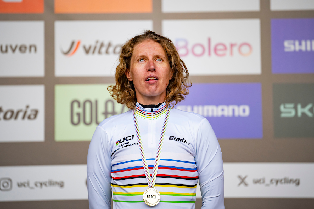 Joyce Vanderbeken pakt wereldtitel gravel age 40-44