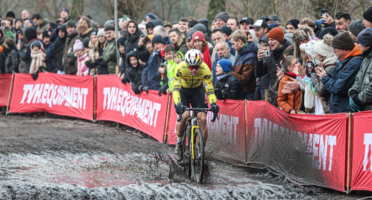 Wout van Aert genoot van zijn rentree