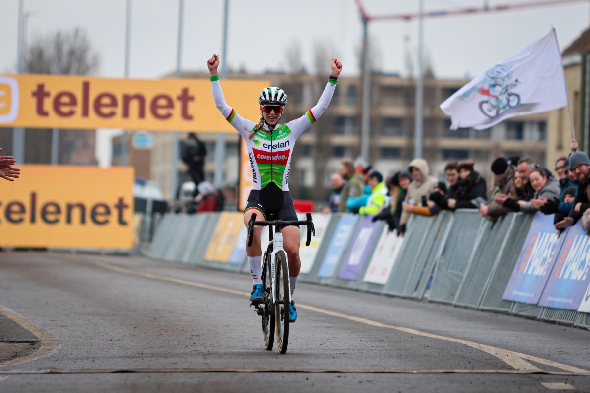 Mooie Superprestigezege voor Inge van der Heijden