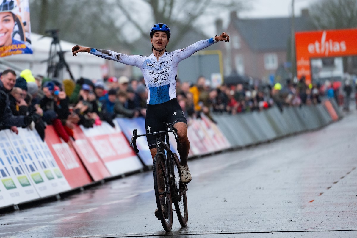 Knappe solo naar Wereldbekerzege van Marie Schreiber