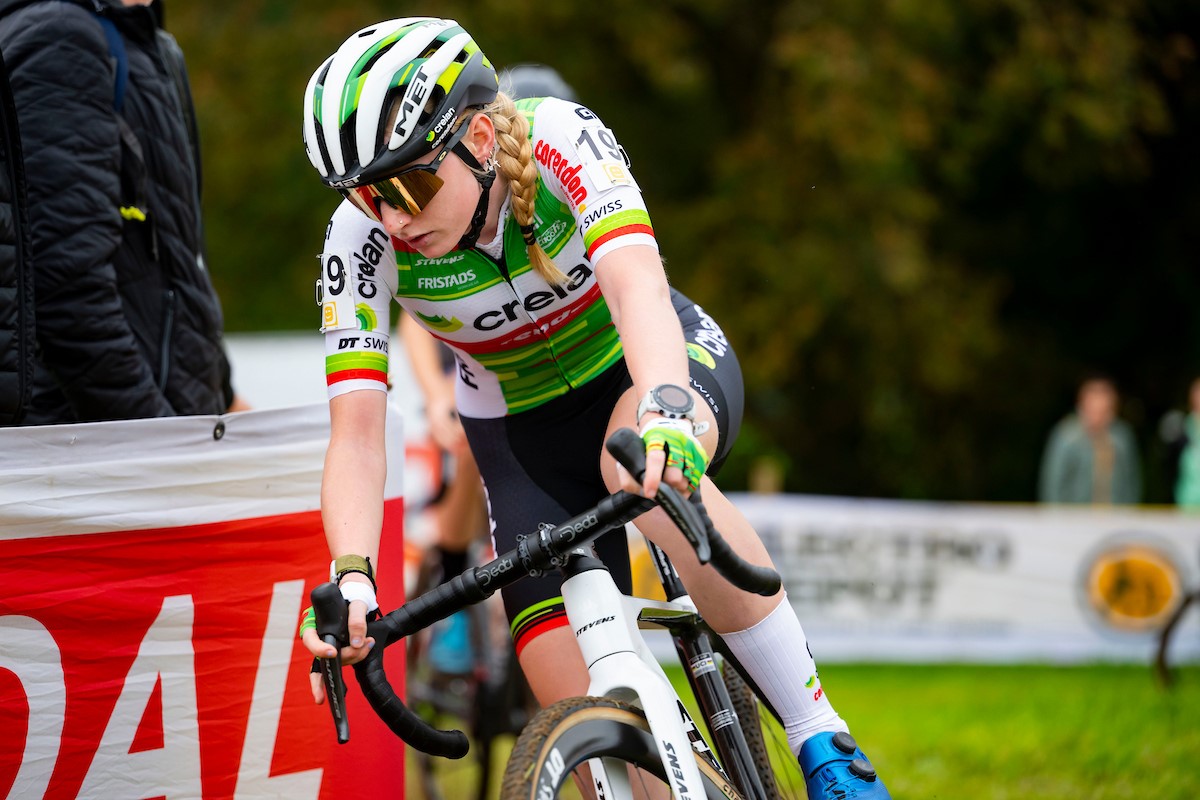 Xaydee Van Sinaey koerst vrijdag op de Koppenberg